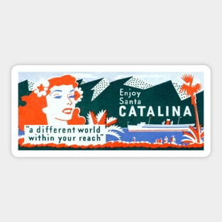 1940s Santa Catalina Island Sticker